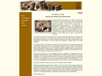 Screenshot van website