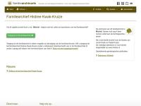 Screenshot van website