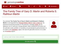 Screenshot van website