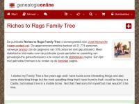 Screenshot van website