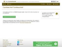 Screenshot van website