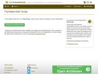 Screenshot van website