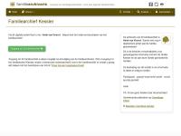 Screenshot van website