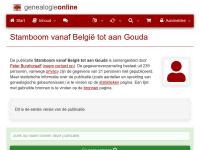 Screenshot van website