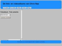 Screenshot van website