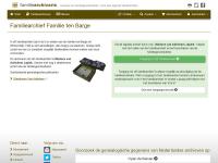 Screenshot van website