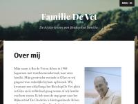 Screenshot van website