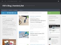 Screenshot van website