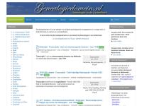 Screenshot van website