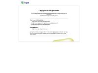 Screenshot van website