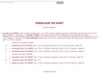 Screenshot van website