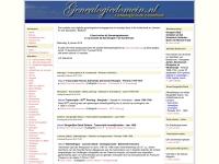 Screenshot van website