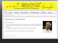 Screenshot van website