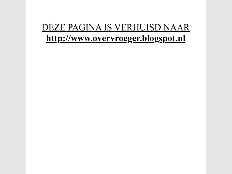 Screenshot van website