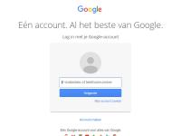 Screenshot van website