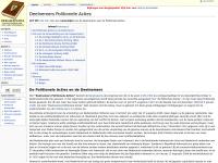 Screenshot van website