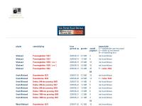 Screenshot van website