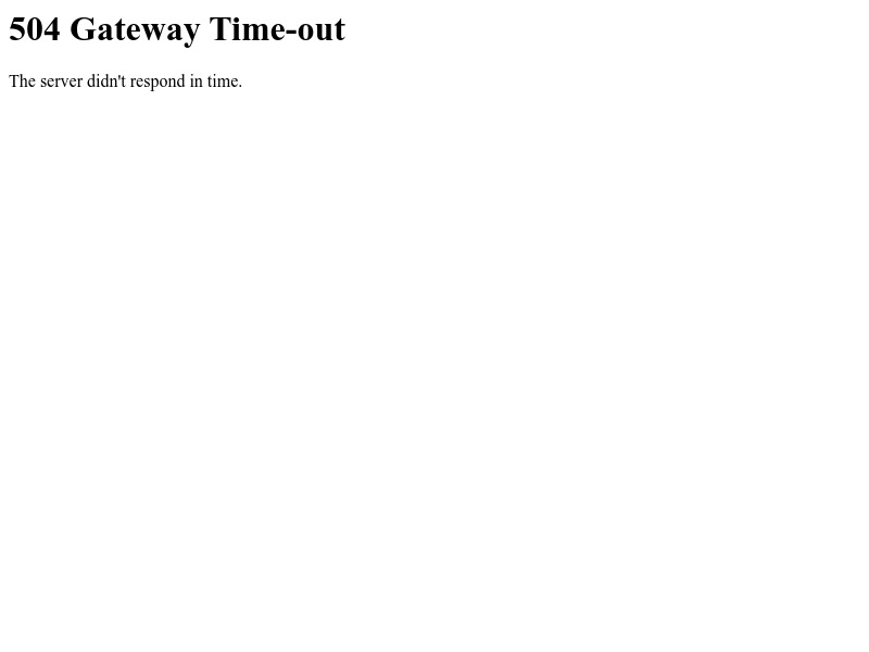 Screenshot van website