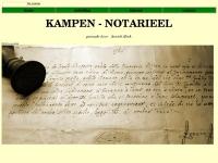 Screenshot van website