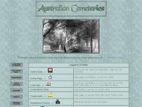 Screenshot van website