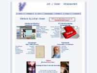 Screenshot van website