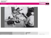 Screenshot van website