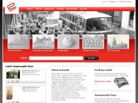 Screenshot van website