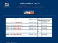 Screenshot van website