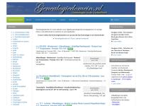 Screenshot van website