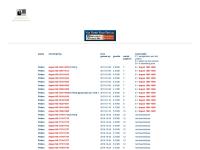 Screenshot van website