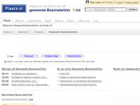 Screenshot van website