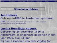 Screenshot van website