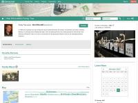 Screenshot van website