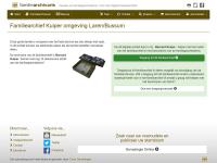 Screenshot van website