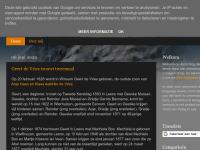 Screenshot van website