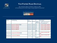 Screenshot van website