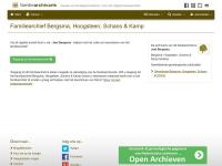 Screenshot van website