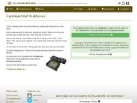 Screenshot van website