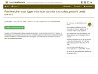 Screenshot van website