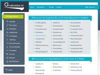 Screenshot van website