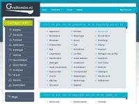 Screenshot van website