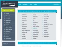 Screenshot van website