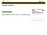 Screenshot van website