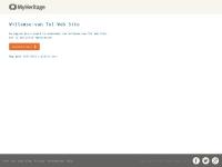 Screenshot van website