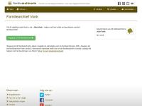 Screenshot van website