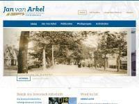 Screenshot van website