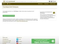 Screenshot van website