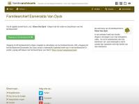 Screenshot van website