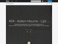 Screenshot van website