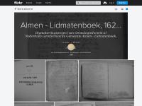 Screenshot van website